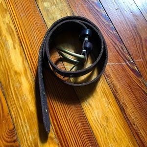 Genuine leather belt! FRYE. Size M.